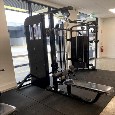 Dropset Pins Dual Function Chest Back Exercises Low Row Lat Pulldown Machine for 3years