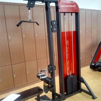 Dropset Pins Dual Function Chest Back Exercises Low Row Lat Pulldown Machine for 3years