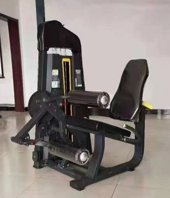 Steel Gym Equipment 2 in 1 Dual Function Calf Exercise Pin Load Adjustable Seated Leg Curl Extension