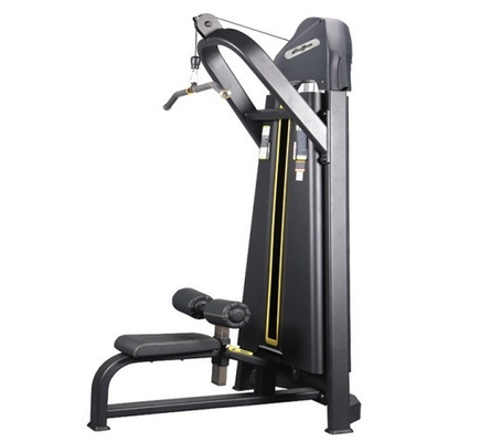 Shoulders Back Strength Training High Pulley Pulldown Home Exercise Pin Load Selection