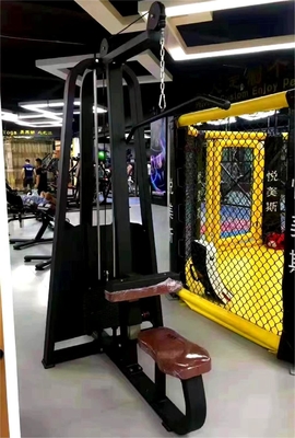 Shoulders Back Strength Training High Pulley Pulldown Home Exercise Pin Load Selection
