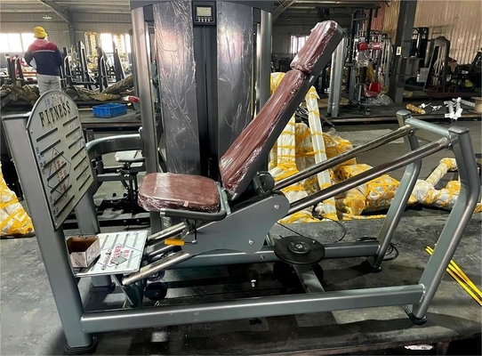 Medium Loader Gym Equipment Adjustable Seated Leg Press Machine for Glutes and Quads