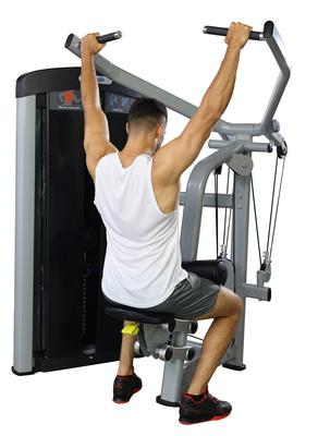 1600*1500*2000mm Dezhou Pin Loaded Gym Fitness Equipment Pulldown Machine with Steel
