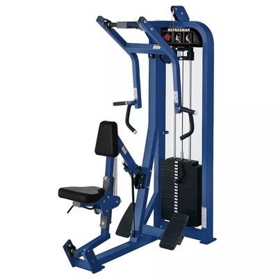 235kg Weight Stack Seated Row Machine Two Layer Electrostatic Powder Coating Gym Equipment