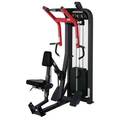 235kg Weight Stack Seated Row Machine Two Layer Electrostatic Powder Coating Gym Equipment