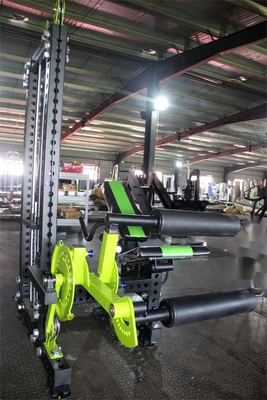 Functional Fitness Seated Leg Extension and Prone Leg Curl Machine with Medium Loader