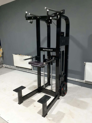 Steel Dip/Chin Assisted Chin Pull Up Machine for Strength Training in Commercial Gym
