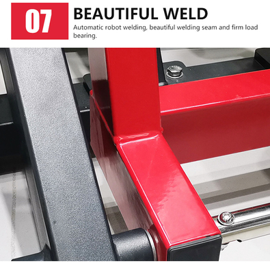 Customized Gym Equipment Seated Chest Press Strength Training Function Steel Material