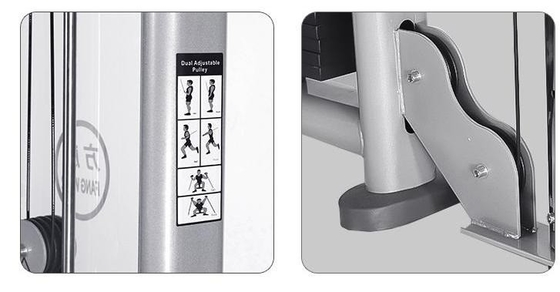 Unisex Gym Pin Loaded Functional Trainer Smith Machine Cable Crossover 2200*1000*1600MM