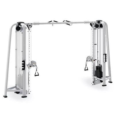 Multi-functional Training Rack Cable Crossover Fitness Machine with 80kg*2 Weight Stack