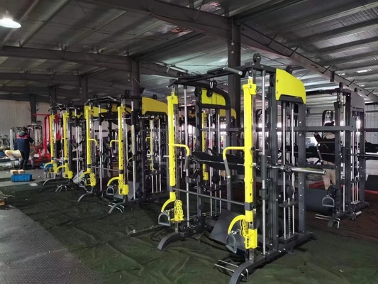 Multi-functional Training Rack Cable Crossover Fitness Machine with 80kg*2 Weight Stack