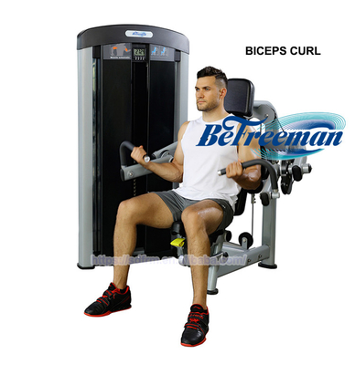 Two Layer Electrostatic Powder Coating Biceps Curl Triceps Machine for Effective Workouts