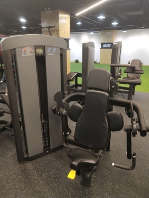 Commercial Steel Medium Loader Biceps Curl Machine for Gym Club Universal Body Building