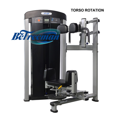 Two Layer Electrostatic Powder Coating Gym Fitness Equipment Rotary Torso Machine