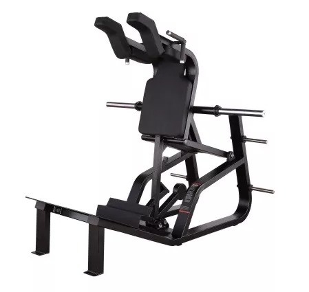 Instant Weight Adjustable Steel Hack Squat Machine for Leg Exercise in Commercial Gym