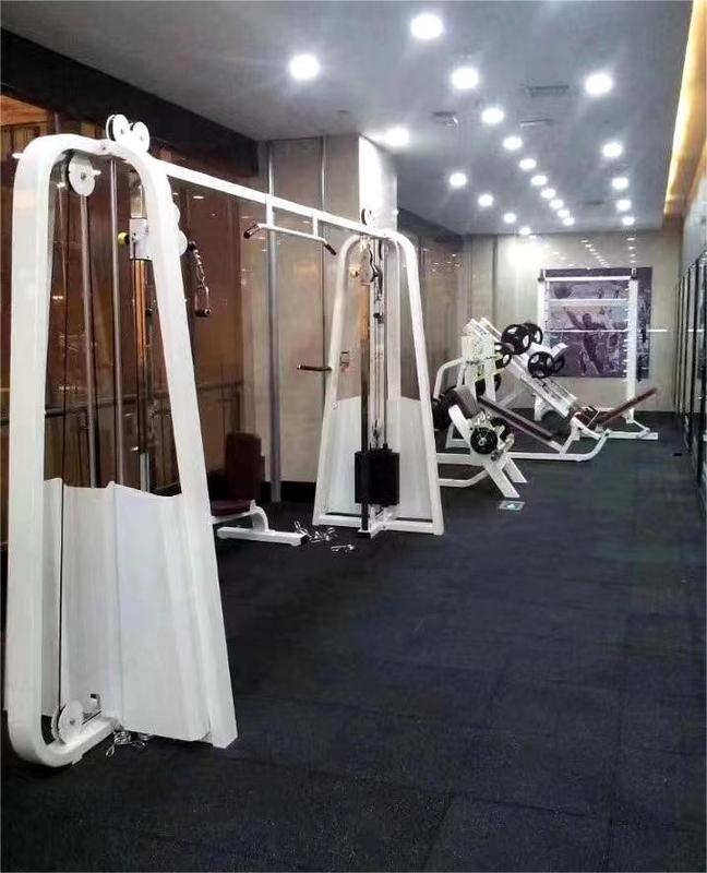 Medium Loader Type Adjustable Cable Crossover for Strength Training and Body Building