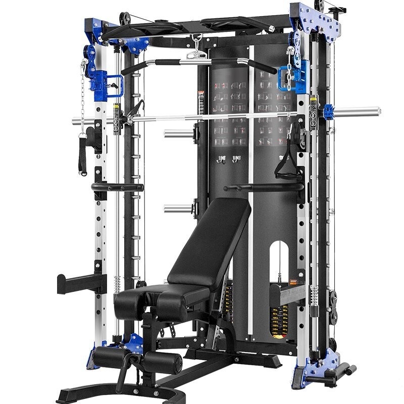 Strength Training Body Building Power Squat Rack Smith Machine for Home or Commercial