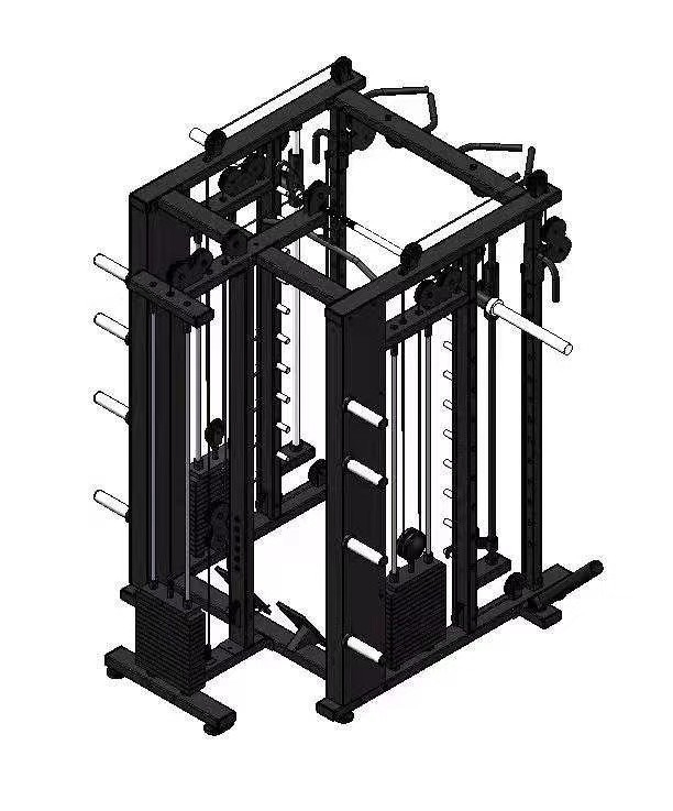Functional Trainer for Gym Workouts Focusing on Comprehensive Fitness 2.3*2*2.4m Size