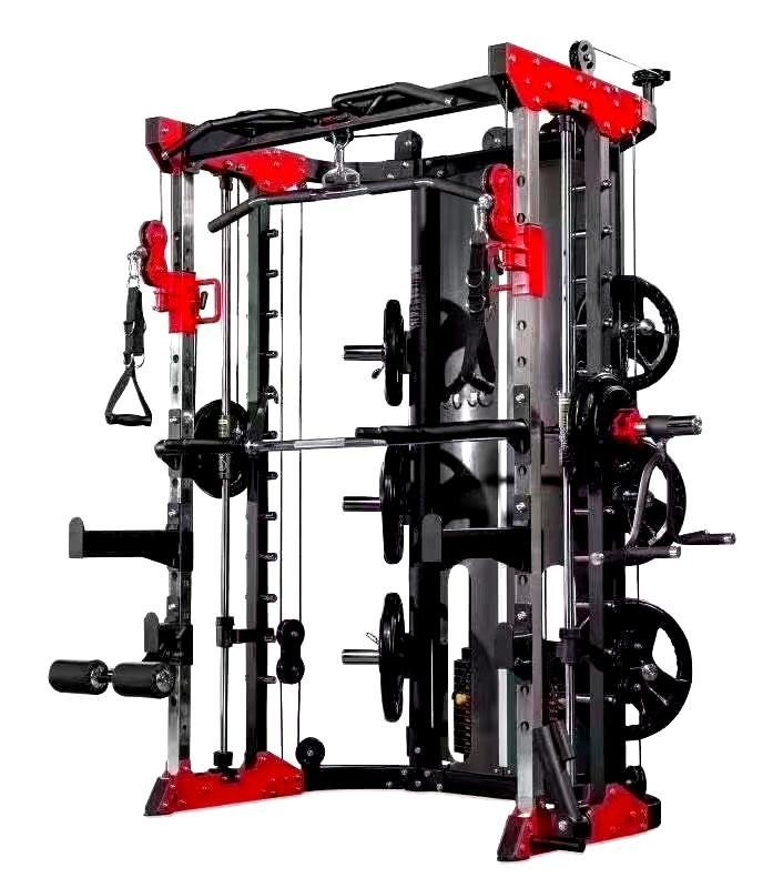 All-In-One Multi-Functional Steel Smith Machine for Sport Training and Chest Exercise
