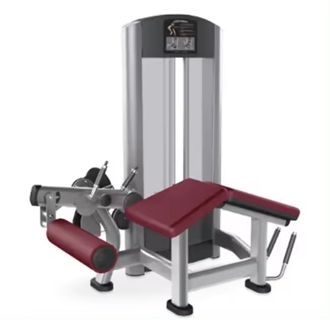 140 kg Steel Pin-Loaded Adjustable Seated Leg Extension and Prone Leg Curl Dual-Function Gym Equipment Medium Loader