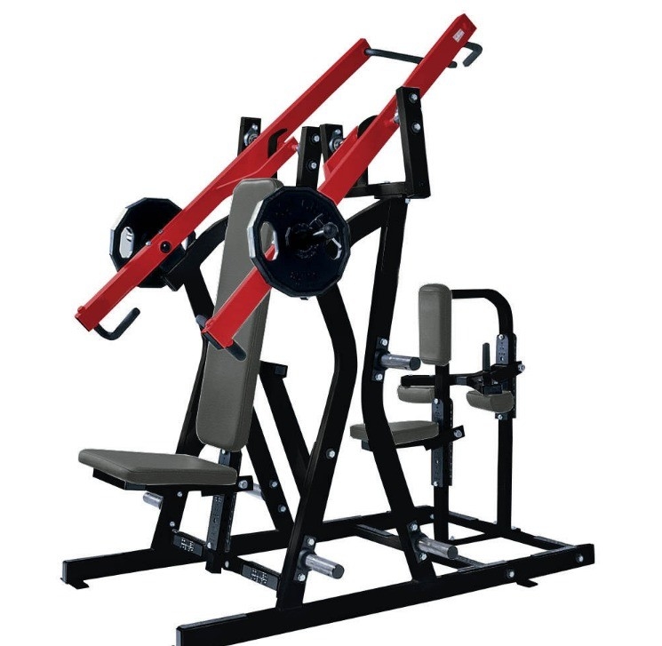 2 in 1 Seated Iso-Lateral Chest/Back Plate Loaded Gym Equipment for Steel Construction
