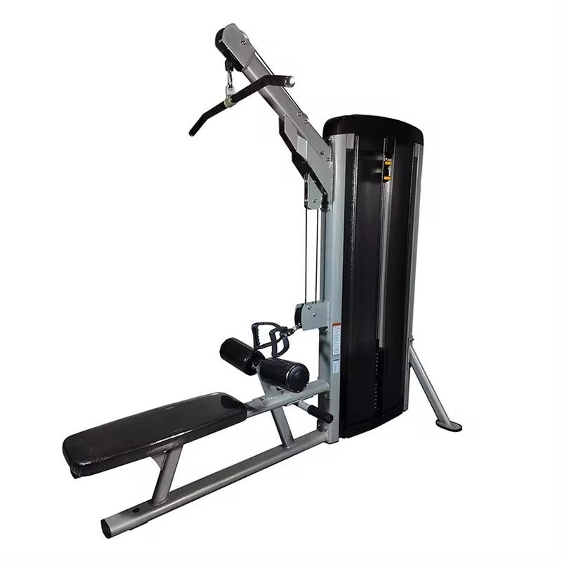 Body Building Workout Lat Pulldown and Low Row Machine for Strength Fitness Training