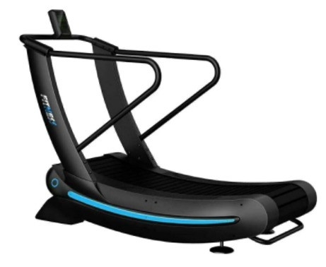 Self-generating Curved Manual Treadmill for Home Gym Fitness Equipment Width 42-44CM 140kg
