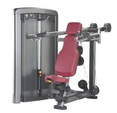 Pin Load Selection Medium Loader Gym Shoulder Press Machine for Commercial Custom Logo