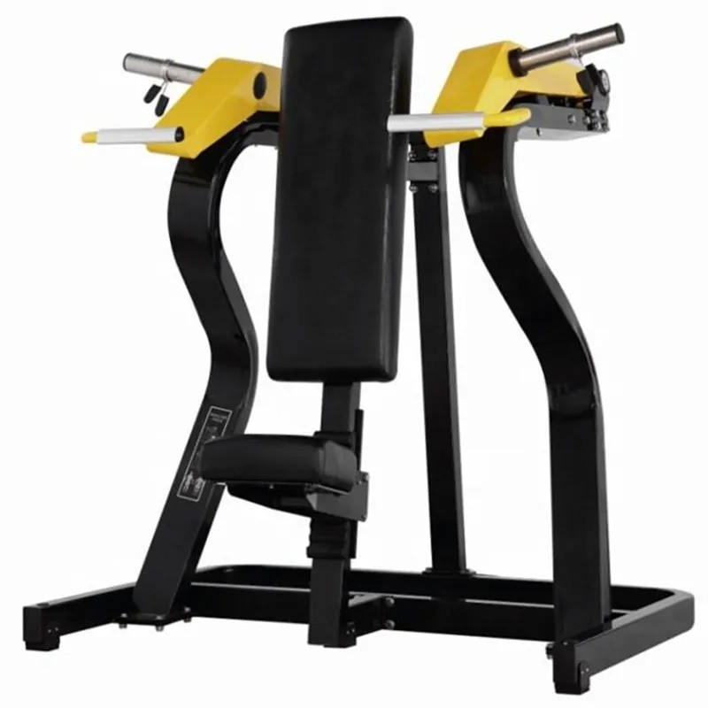 Medium Loader Upper Body Strength Workout Indoor Vertical Seated Shoulder Press Machine