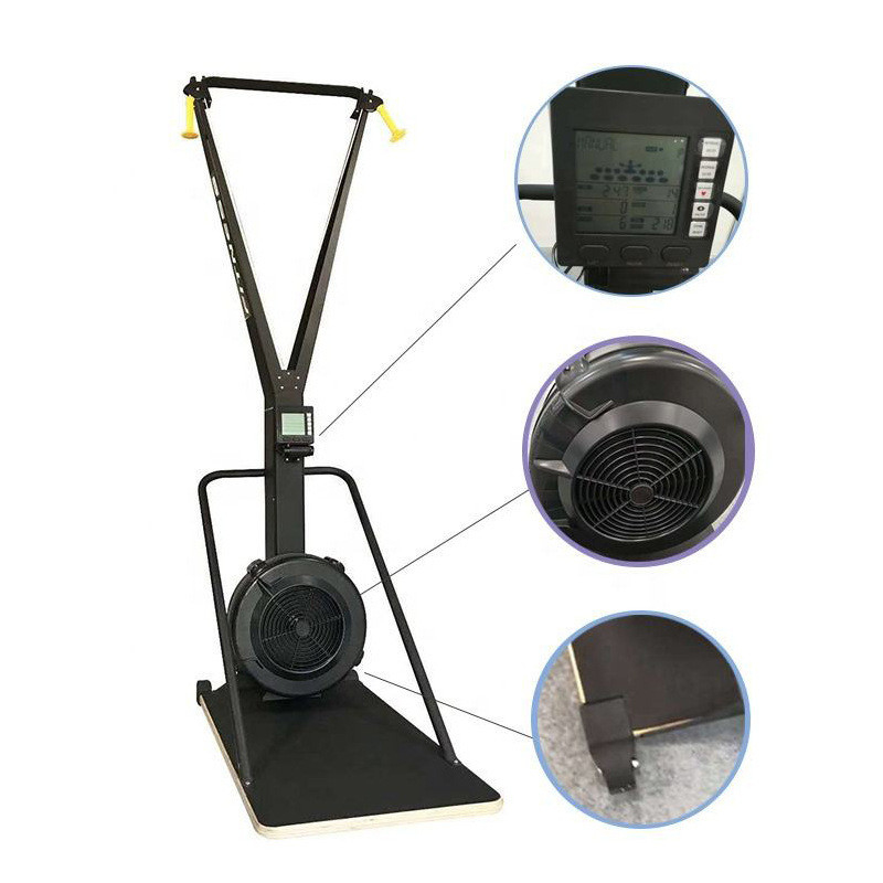 Gym Equipment Ski Machine for Cardio Fitness Training Frame Color Optional Selectable