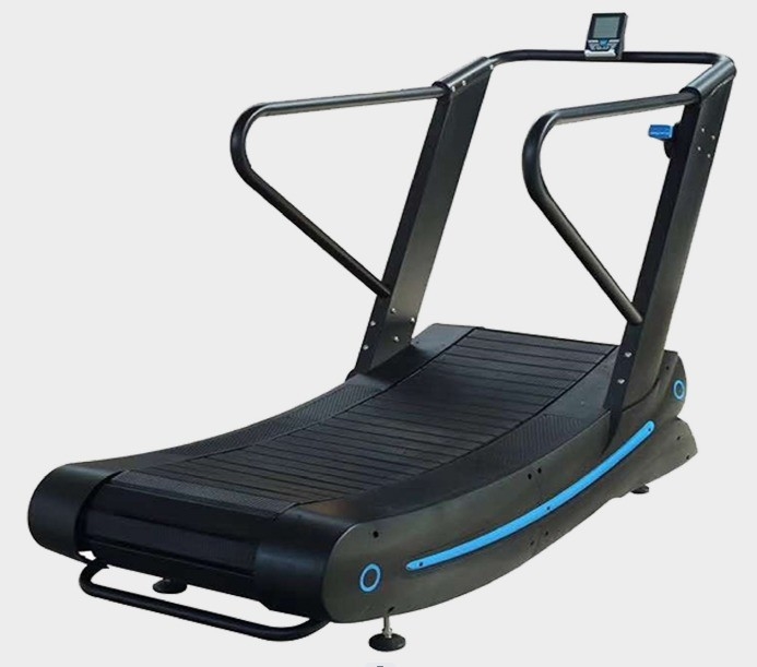 Curved Design Treadmill for Cardio Workout Self-Generating and Max. User's Weight 200kg