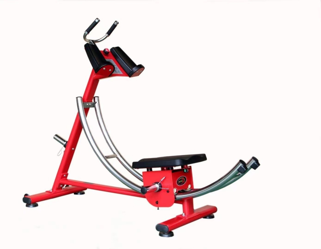 Logo Customizable Ab Coaster Crunch Machine for Seated and Oblique Abdominal Workouts