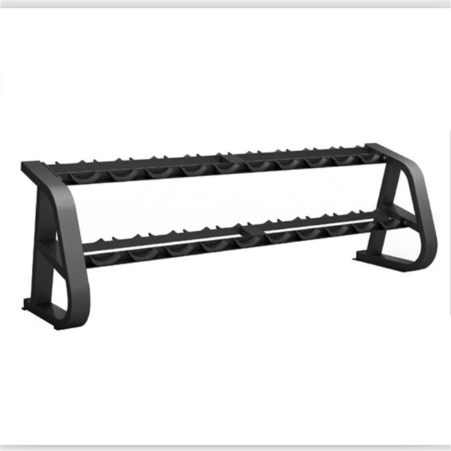 Indoor Dumbbell Rack for Weight Training Cable Weight Stacks Drive Fitness Equipment