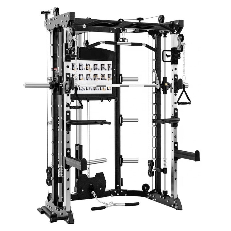 Customized Large Loader Befreeman Sport Commercial Fitness Equipment Strength Training Smith Machine Cage