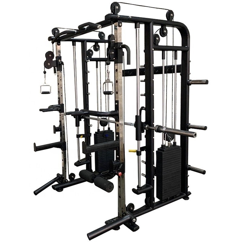 Frame Color Options for Smith Machine Cage in Customerized Commercial Gym Equipment