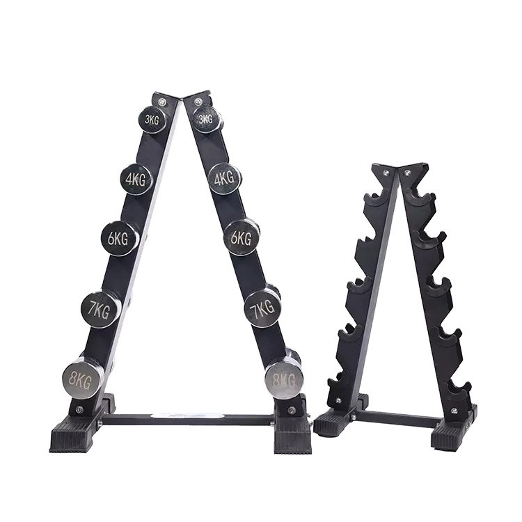 Many Layers Storage Holder Portable Dumbbell Rack Fitness Tower Stand for Commercial
