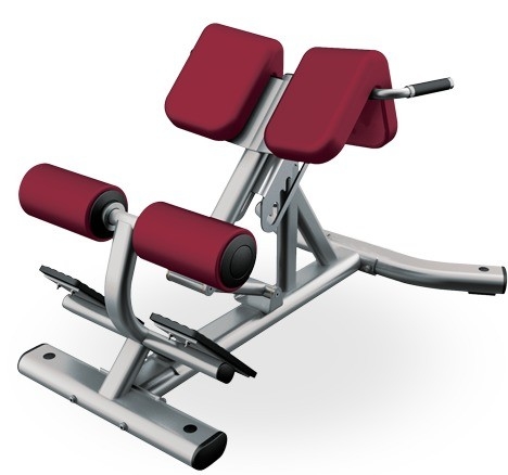 Gym Fitness 45 Degree Back Extension Machine with Optional Selectable Frame Color