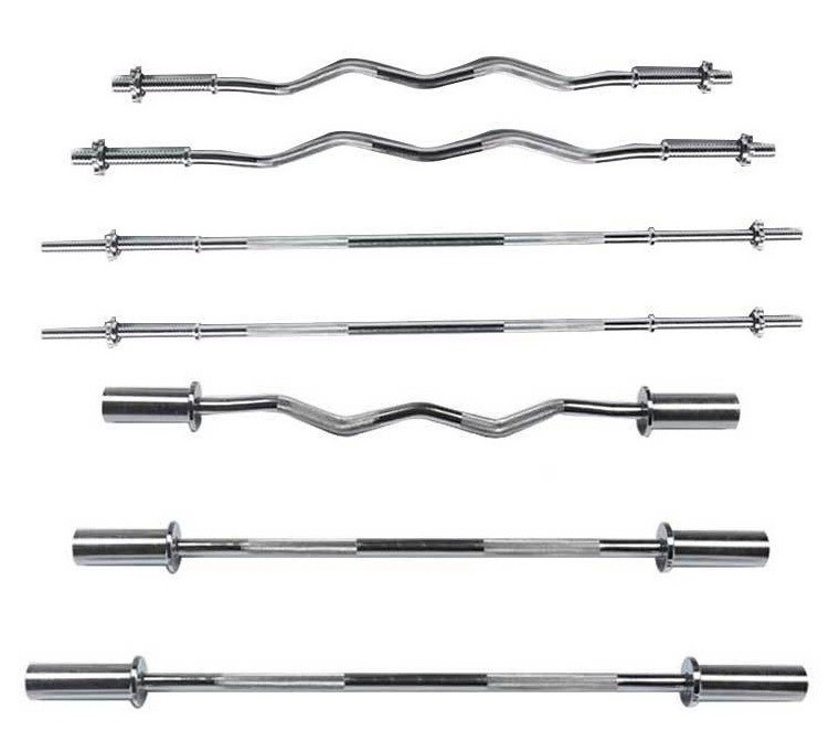 1.2m Gym Equipment-Free Weights for Strength Training-Weight Lifting Bar at Befreeman