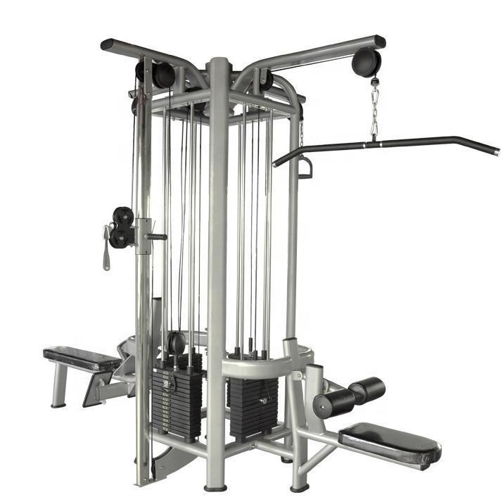 Unisex 4 Station Multi Gym Equipment for Home Fitness Multi Function Exercise Machine