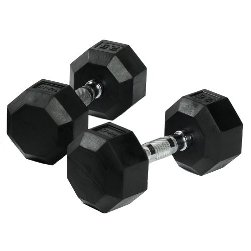 2.5kg Black Rubber Hex Dumbbell Set The Ultimate Tool for General Fitness Enthusiasts