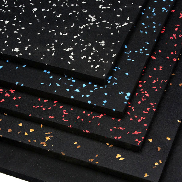 Gym Rubber Mat with Thickness Options of 10mm/15mm/20mm/25mm/30mm and High Durability
