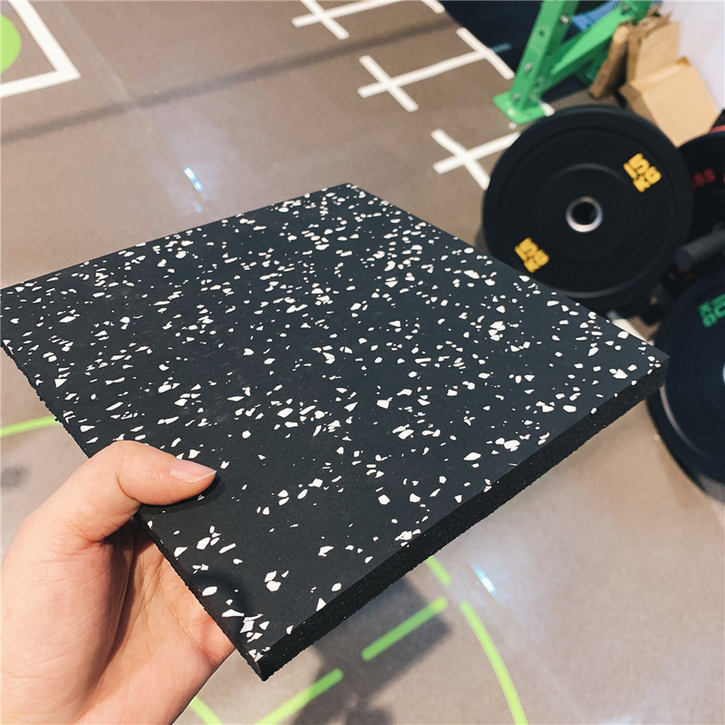 10-30MM Thickness High Elastic Rubber Gym Flooring Shock Absorbing for Commercial