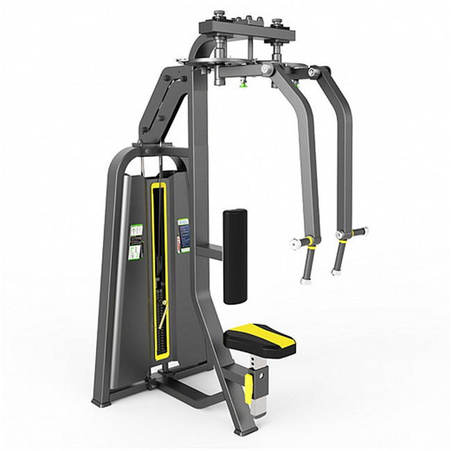 Weight Stack Machine for Chest Press and Pec Flys in Strength Training Gym Equipment