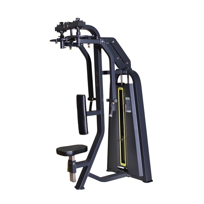Body Building Chest Press Dual Pin Load Selection Machine with Rear Delt Pec Deck Fly