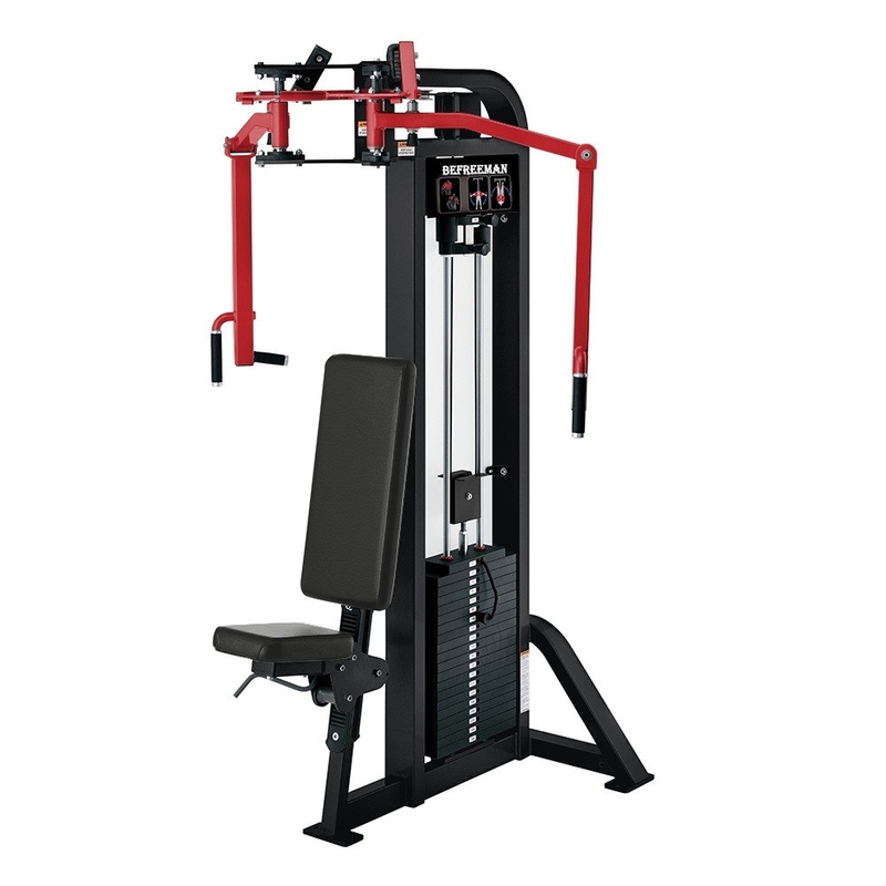 Commercial 2 in 1 Pin Load Selection Seated Pec Deck Fly Machine for Weight Exercise