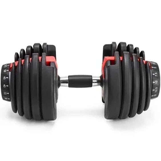 Commercial Gym Free Weight Training Adjustable Dumbbells Optional Selectable Frame Color