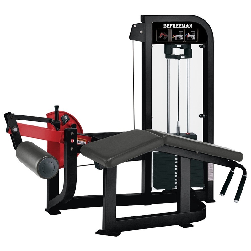 Weight Stack Pin Loaded Leg Curl And Extension Machine For Strength Training Exercise