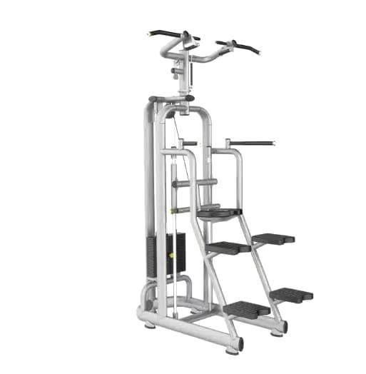 Medium Loader Strength Training Assist Chin Dip Machine Optional Selectable Frame Color