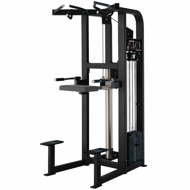 Medium Loader Home Gym Machine Pin Loaded Assisted Chin Up Bar Workout for Commercial