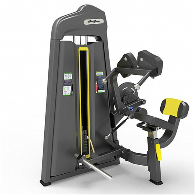 Ab Coaster Machine Pin Loaded Seated Abdominal Trainer for Strengthening Core Muscles